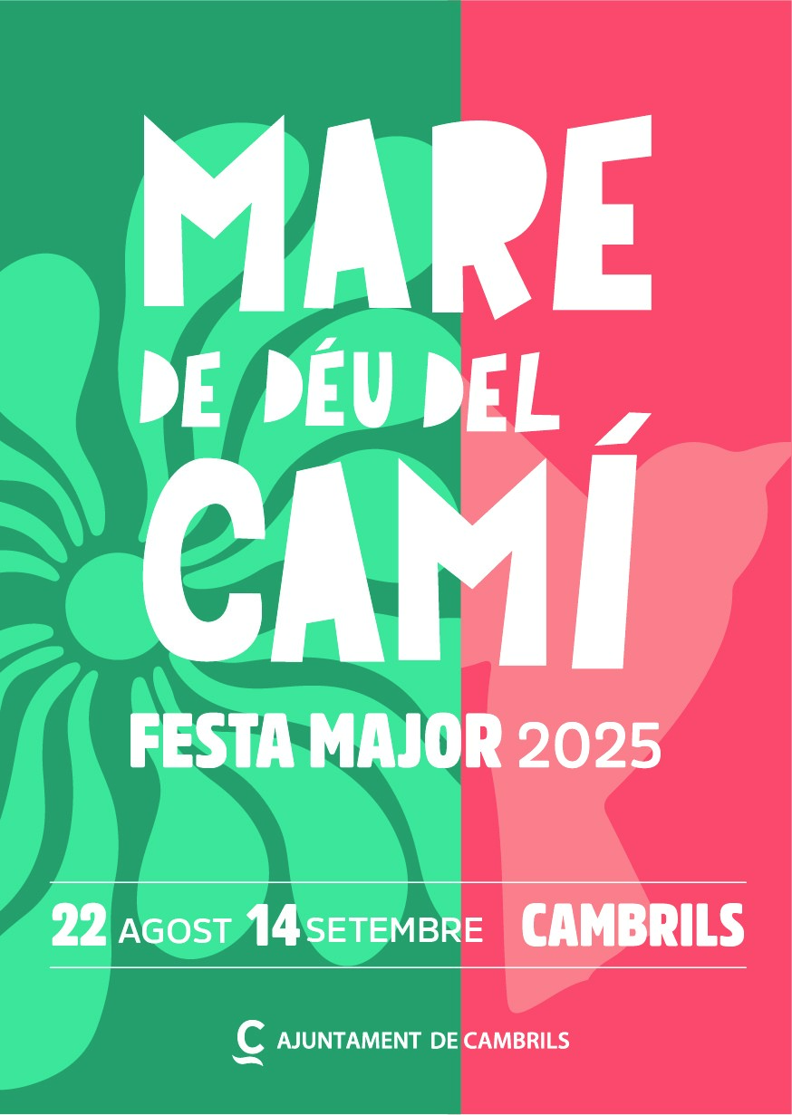 Cartell de la Festa Major de la Mare de Déu del Camí