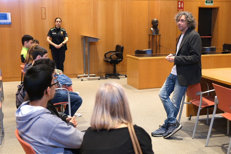 Visita Institut Mar de la Frau