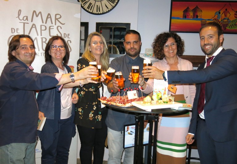 Cambrils se’n va de tapes del 8 al 17 de juny  .