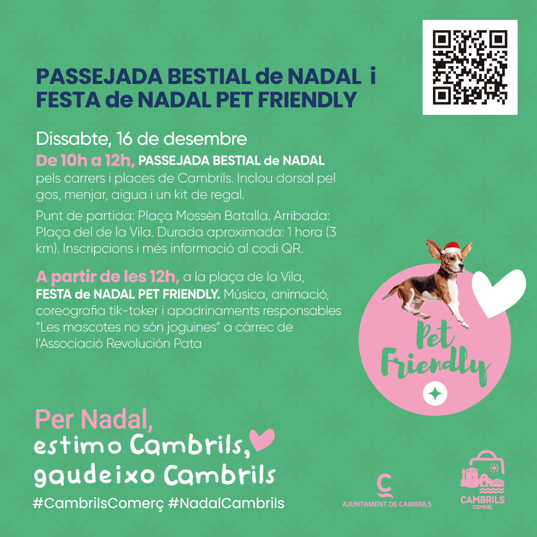 Passejada bestial i Festa Pet Friendly