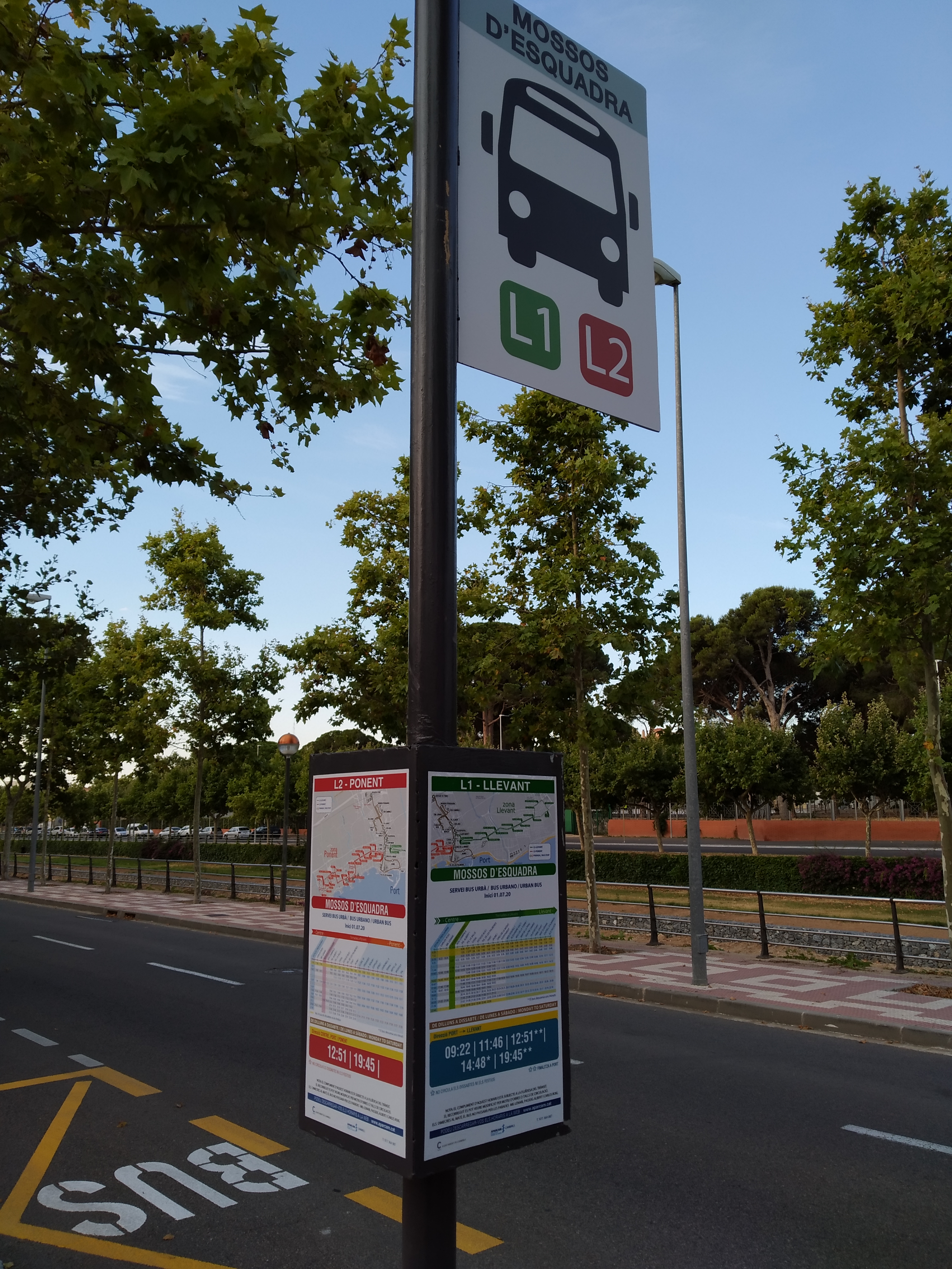parada mossos