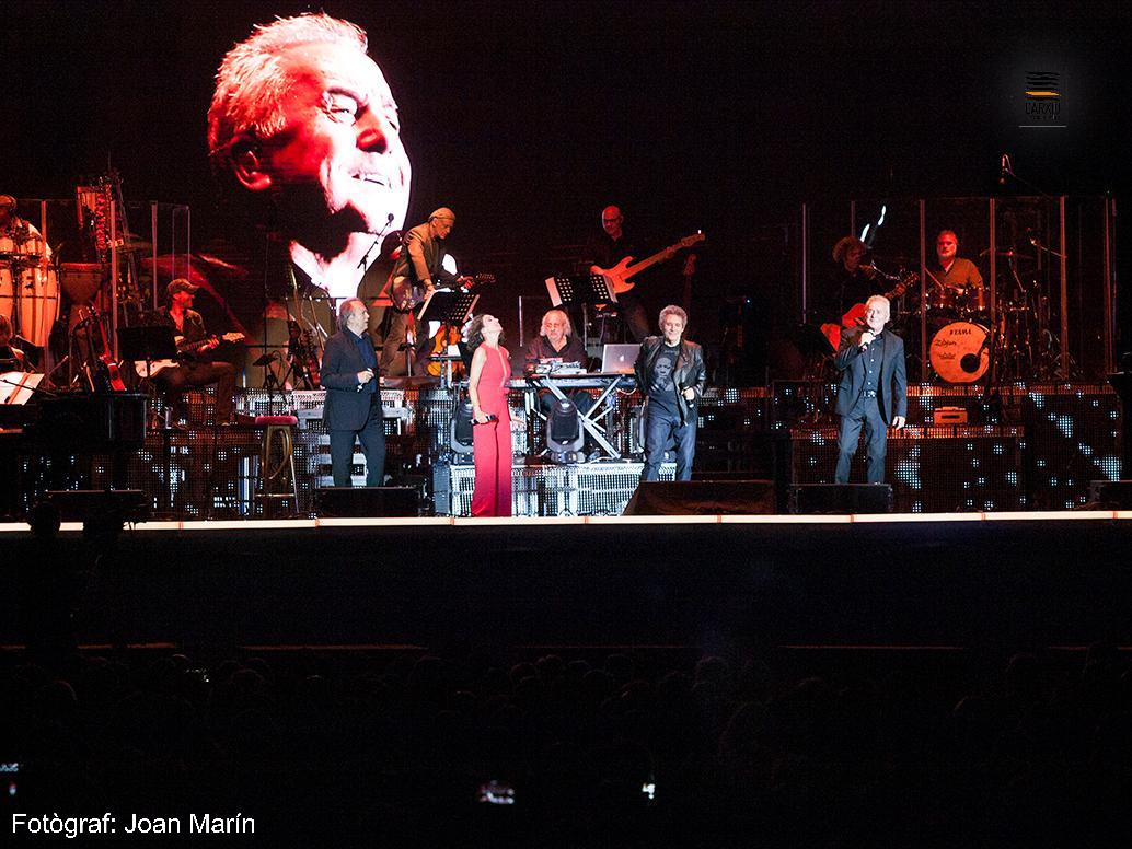 Víctor Manuel, Ana Belén, Miguel Ríos i Joan Manuel Serrat