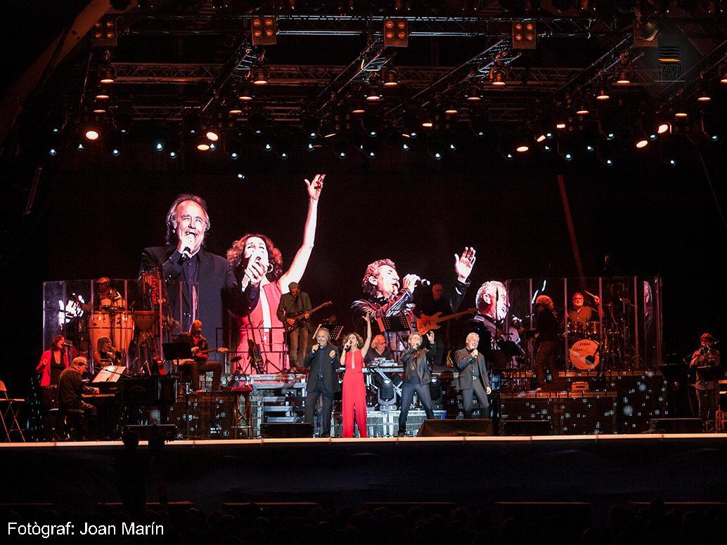 Víctor Manuel, Ana Belén, Miguel Ríos i Joan Manuel Serrat