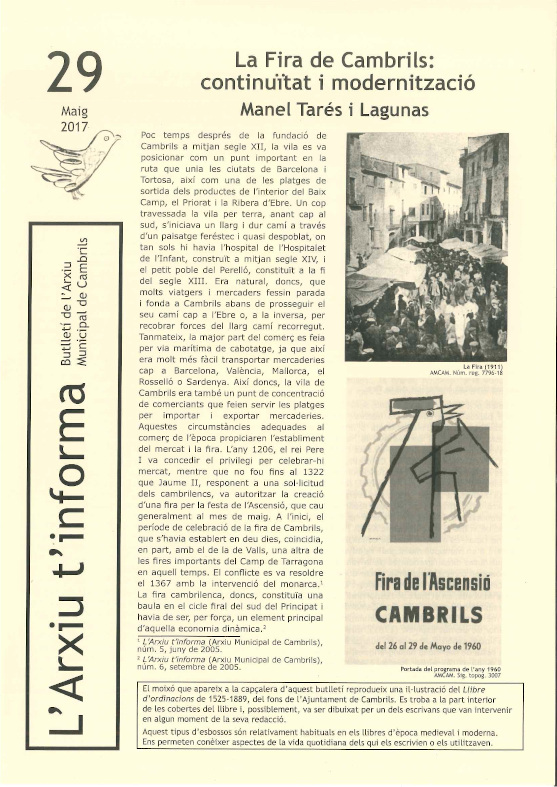 l'Arxiu t'informa 29
