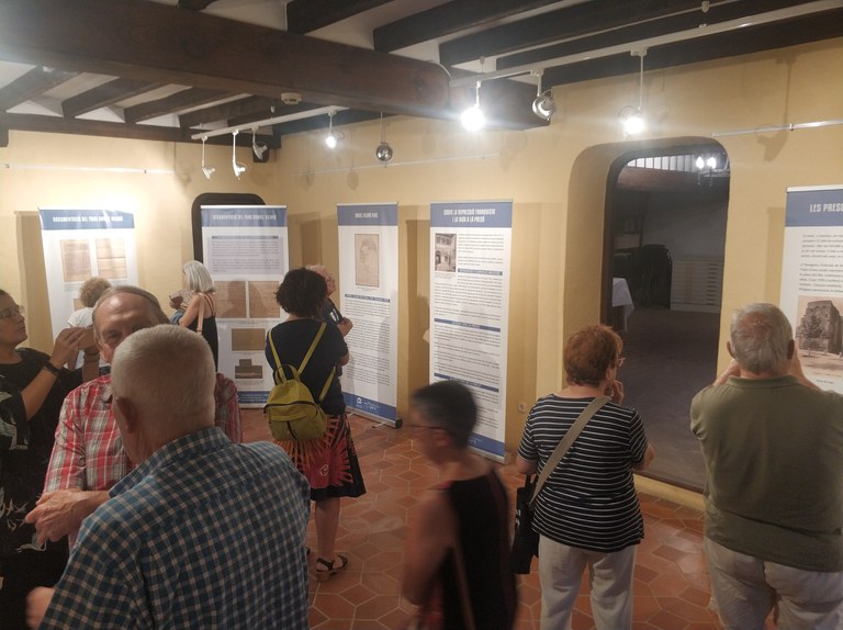 Inauguració de l'exposició Cartes des de la presó