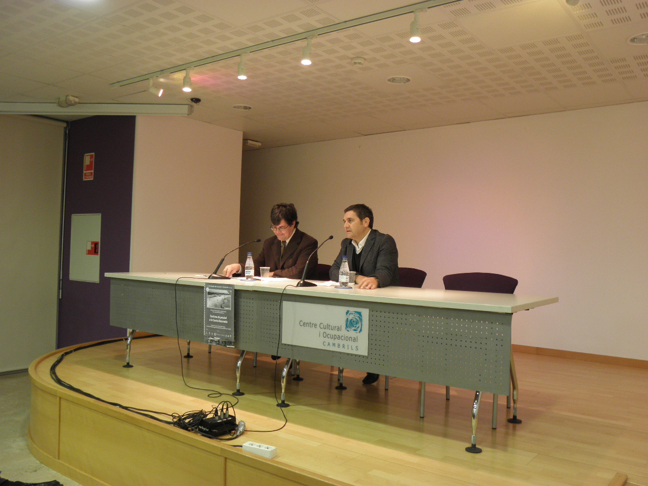 L'arribada del turisme a Cambrils - conferència de Salvador Anton