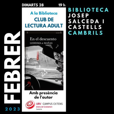 <bound method DexterityContent.Title of <Event at /fs-cambrils/cambrils/ca/serveis/biblioteca/agenda/club-de-lectura-adult-10>>.