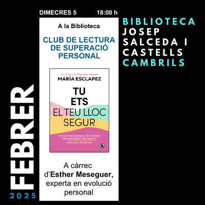 <bound method DexterityContent.Title of <Event at /fs-cambrils/cambrils/ca/serveis/biblioteca/agenda/club-de-lectura-de-superacio-personal>>.