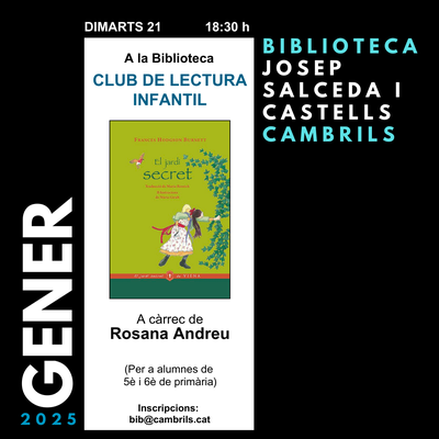<bound method DexterityContent.Title of <Event at /fs-cambrils/cambrils/ca/serveis/biblioteca/agenda/club-de-lectura-infantil-16>>.