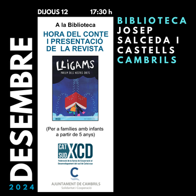 <bound method DexterityContent.Title of <Event at /fs-cambrils/cambrils/ca/serveis/biblioteca/agenda/hora-del-conte-i-presentacio-de-la-revista-lligams>>.