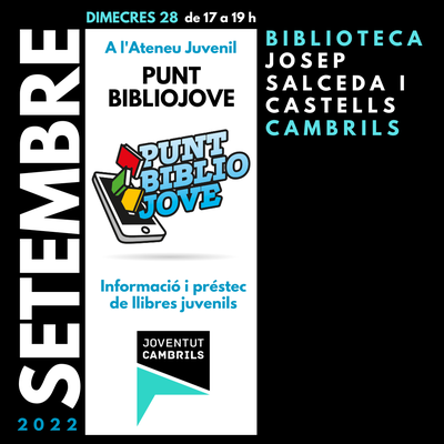 <bound method DexterityContent.Title of <Event at /fs-cambrils/cambrils/ca/serveis/biblioteca/agenda/punt-biblio-jove-2>>.