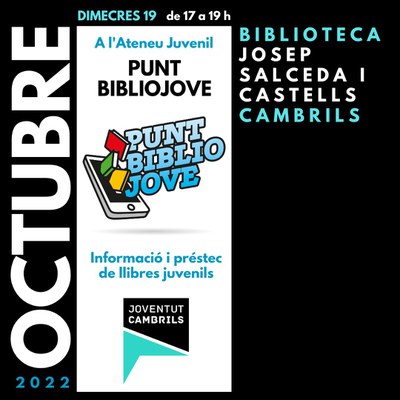 <bound method DexterityContent.Title of <Event at /fs-cambrils/cambrils/ca/serveis/biblioteca/agenda/punt-biblio-jove-3>>.