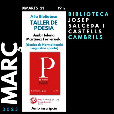 <bound method DexterityContent.Title of <Event at /fs-cambrils/cambrils/ca/serveis/biblioteca/agenda/taller-de-poesia-1>>.