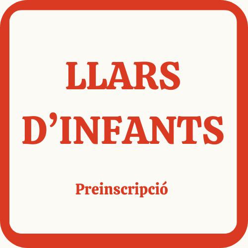 LLars d'infants - Preinscripció