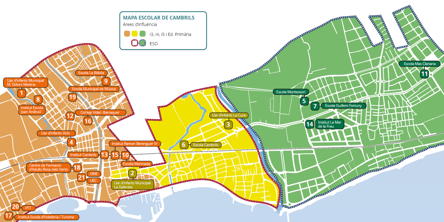 Mapa zona escolars Cambrils.png