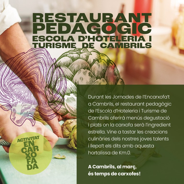 Restaurant Pedagògic Escola Hoteleria i Turisme de Cambrils