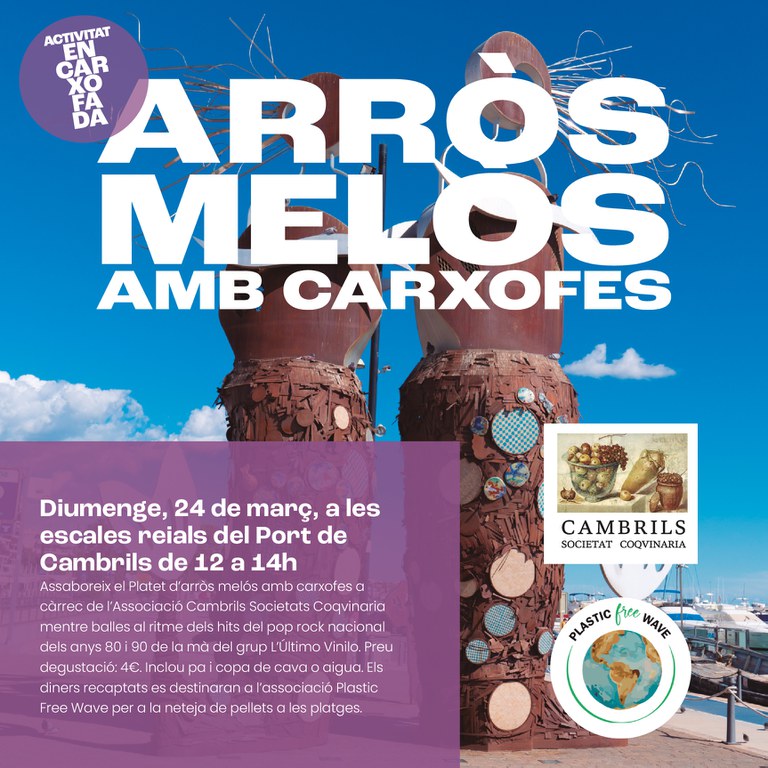 Tast Popular Arròs melós amb carxofes