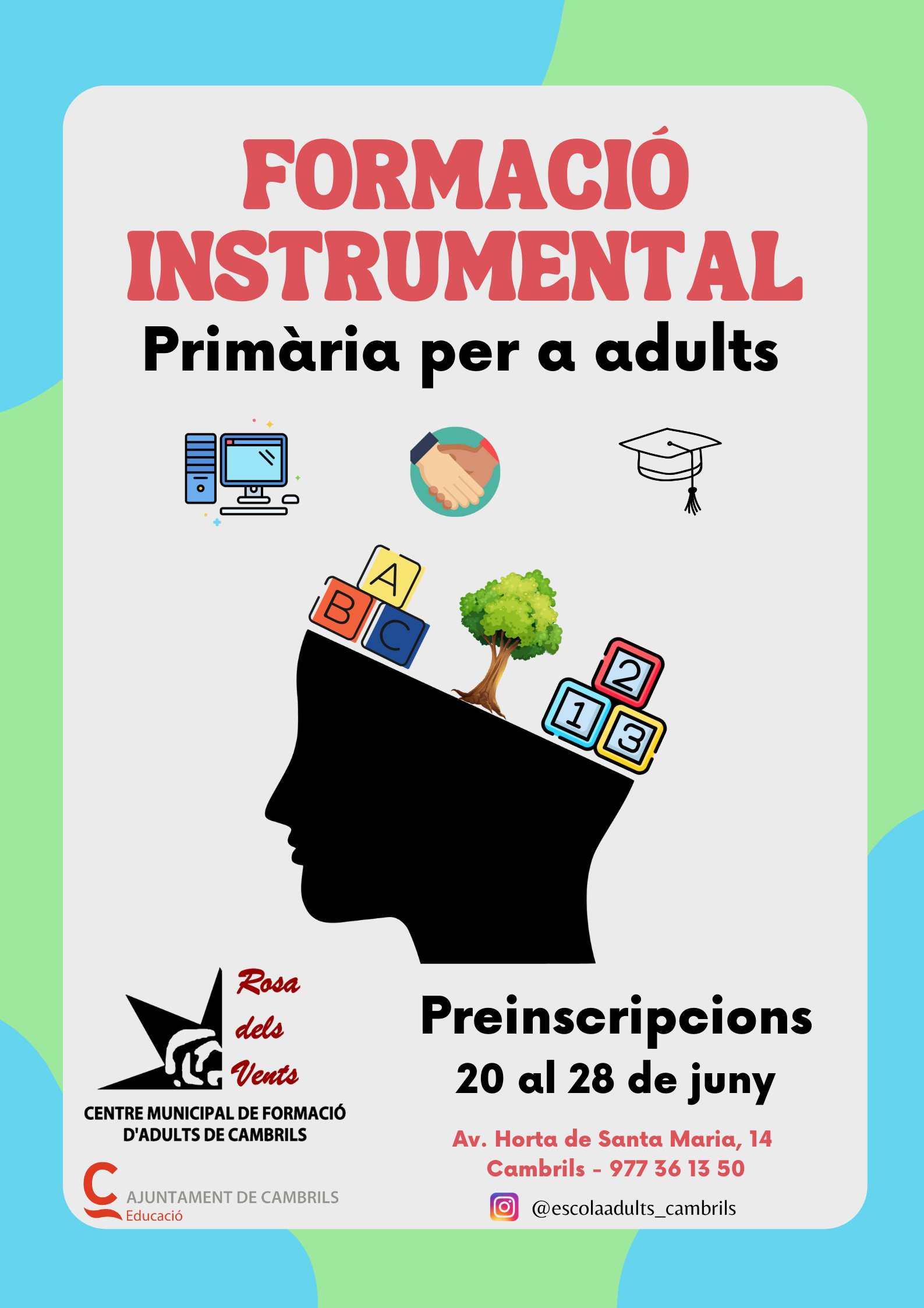 Cartell del curs de Formació Instrumental