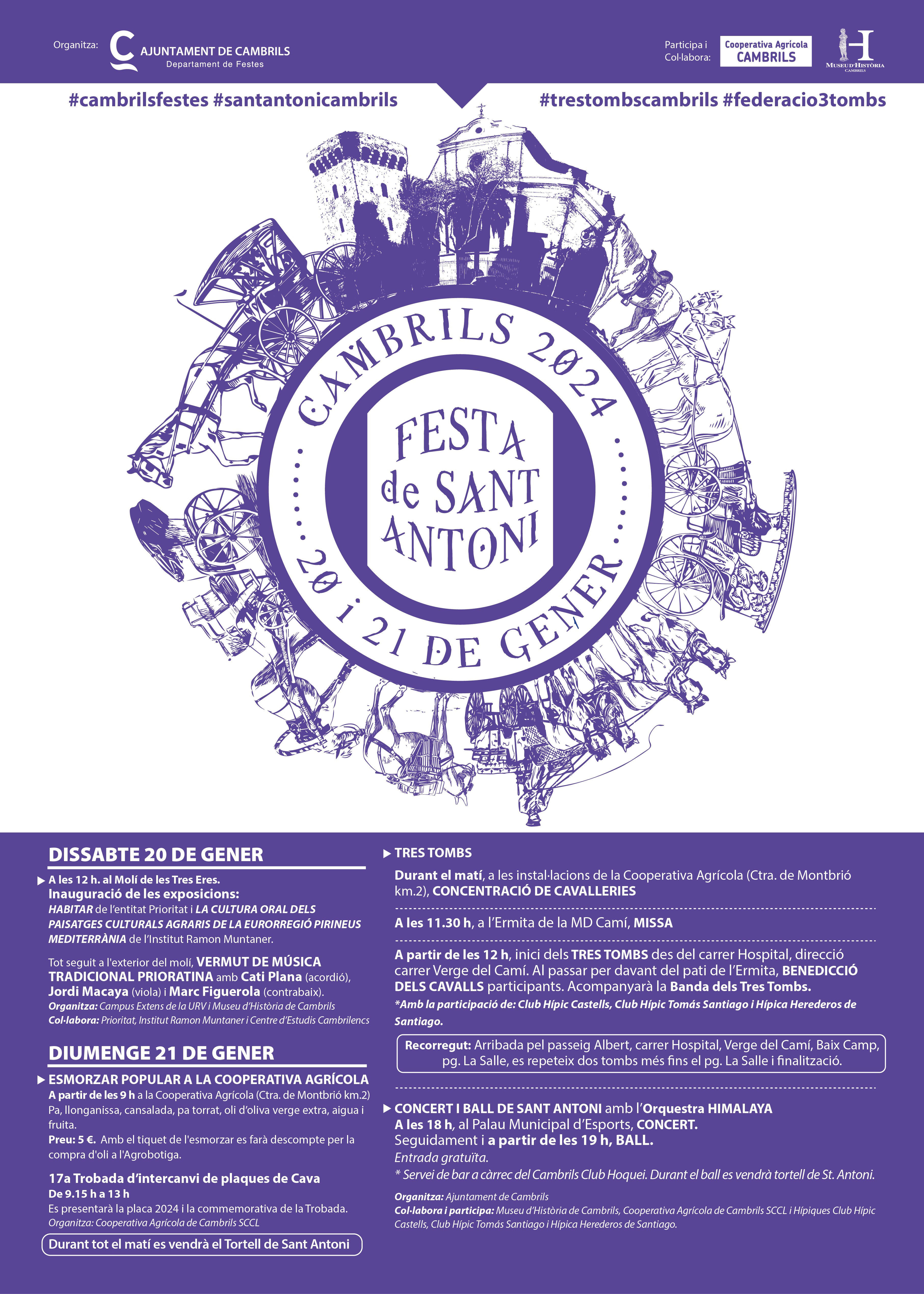 CARTELL SANT ANTONI 2024