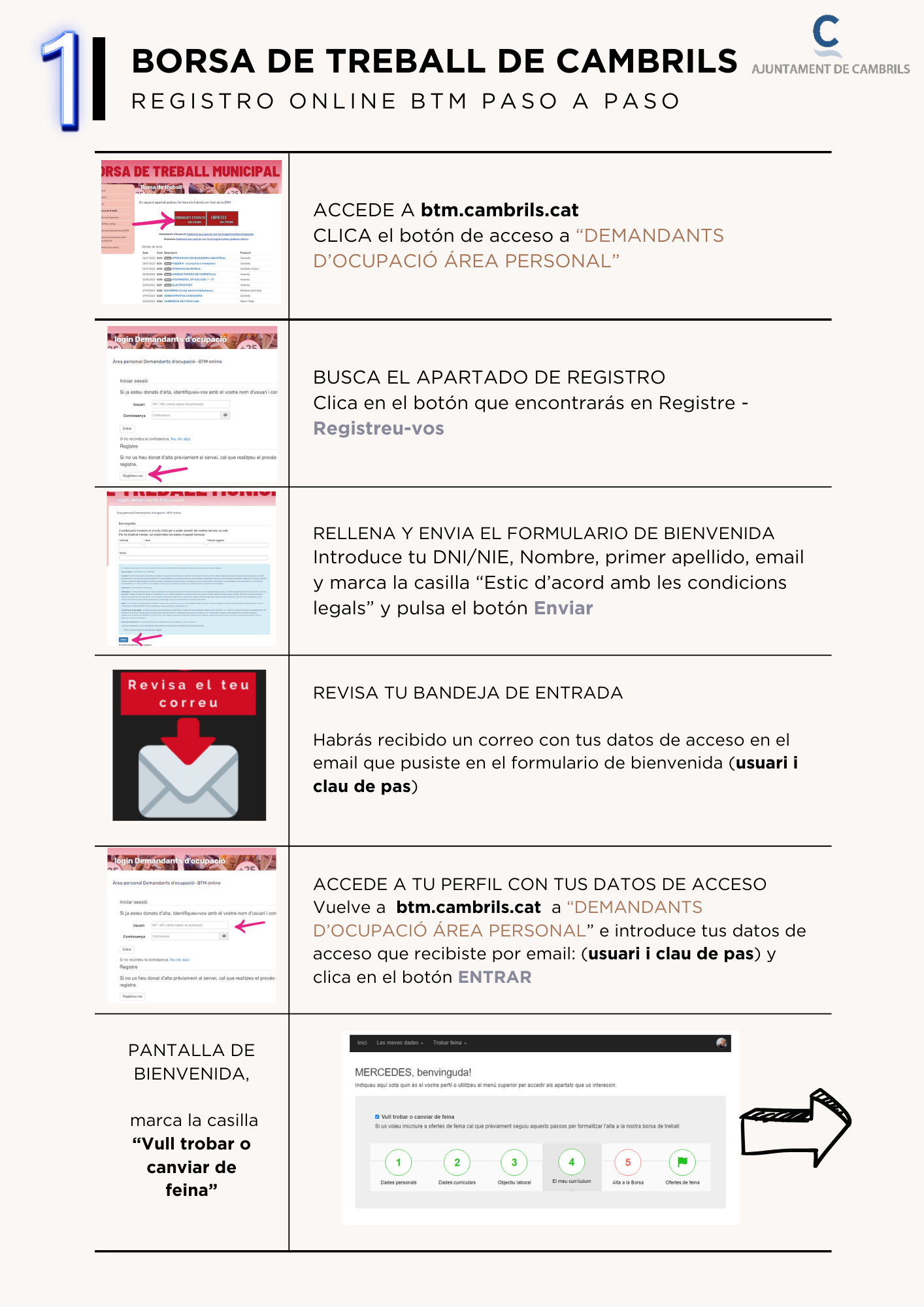 Registre online pas a pas1