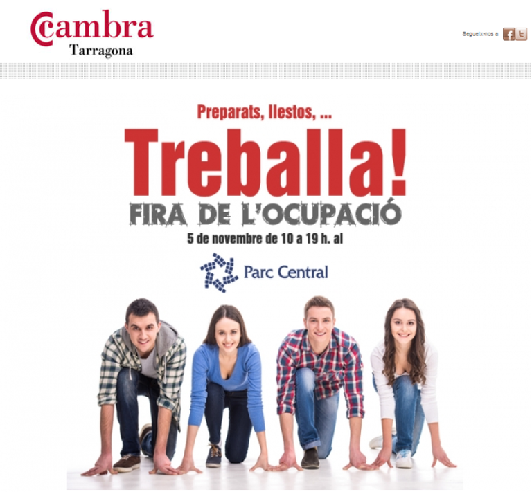 FIRA DE L'OCUPACIÓ TGN 5 de novembre .