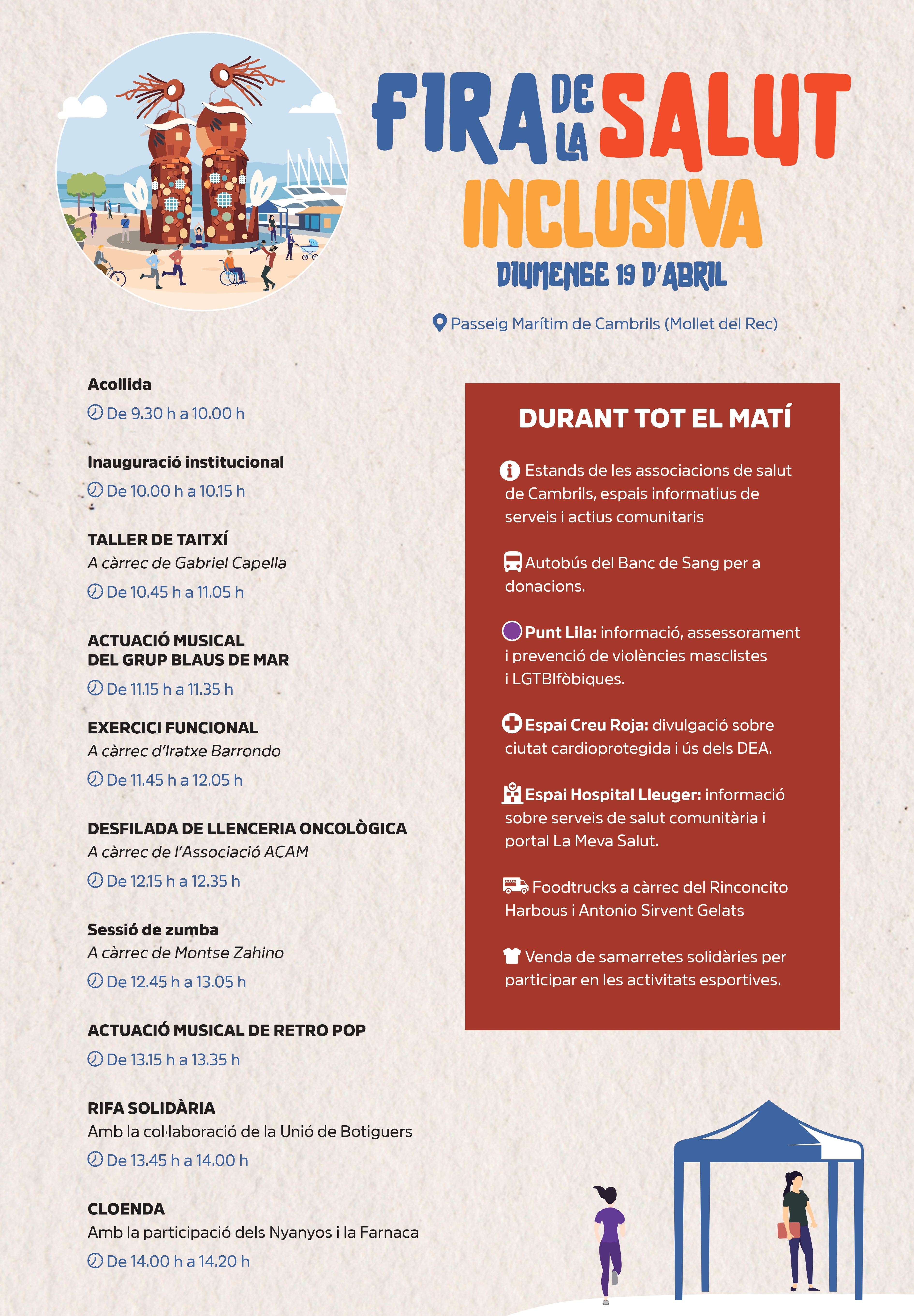 Programa Fira de la Salut Inclusiva