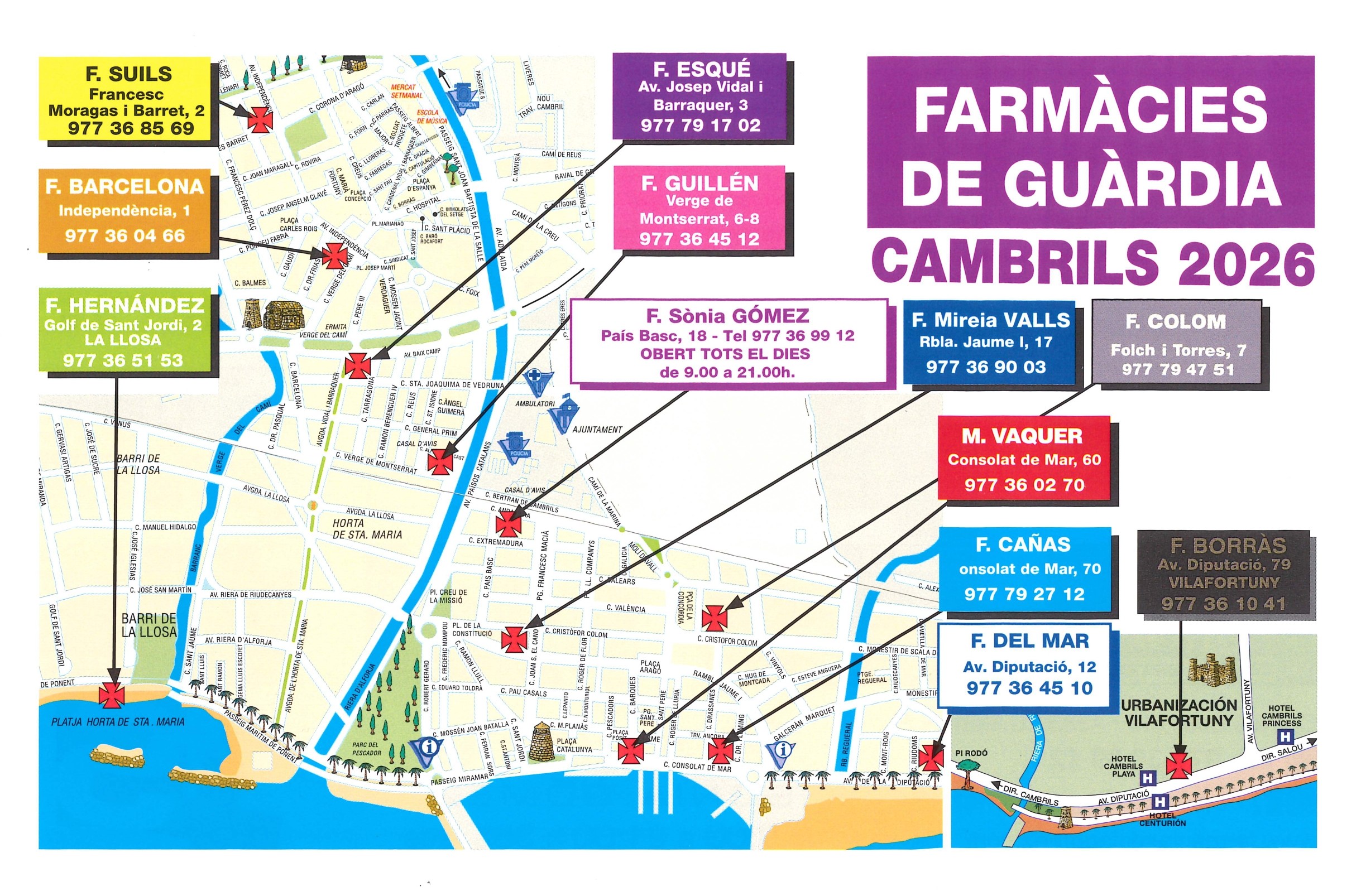 Plànol farmàcies 2026